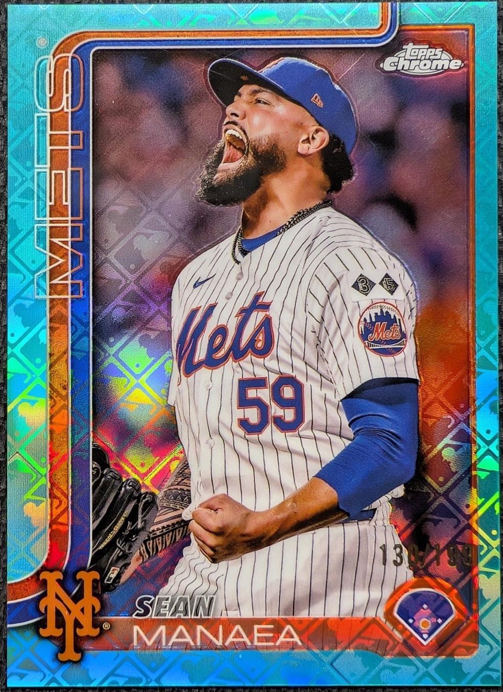Sean Manaea [Aqua Refractor] #287