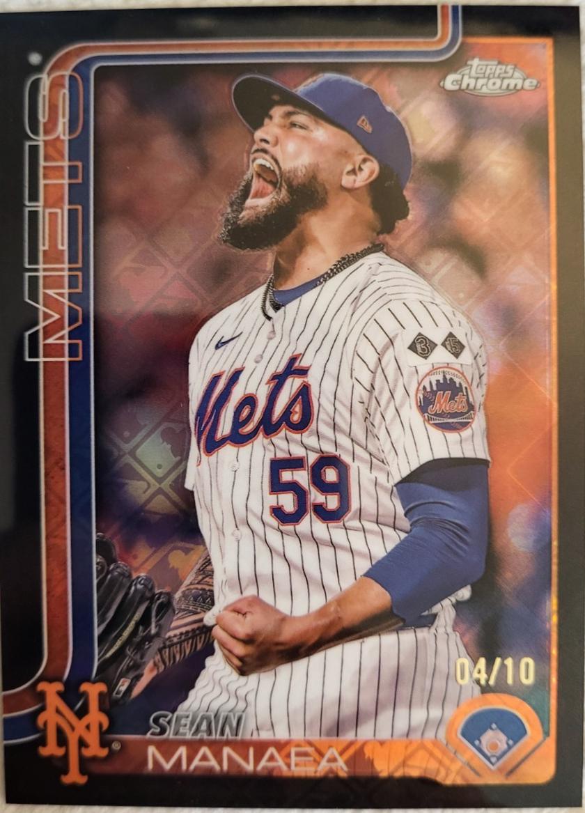 Sean Manaea [Black Refractor] #287