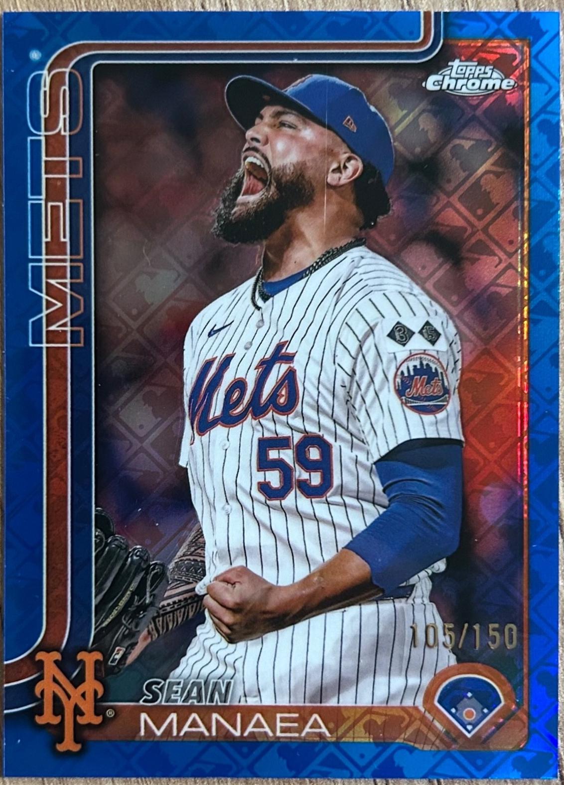 Sean Manaea [Blue Refractor] #287
