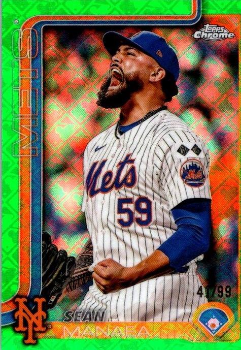 Sean Manaea [Green Refractor] #287