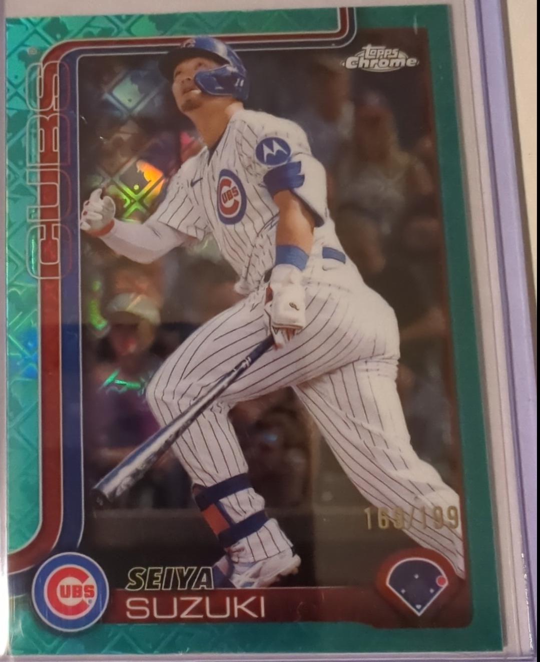 Seiya Suzuki [Aqua Refractor] #210