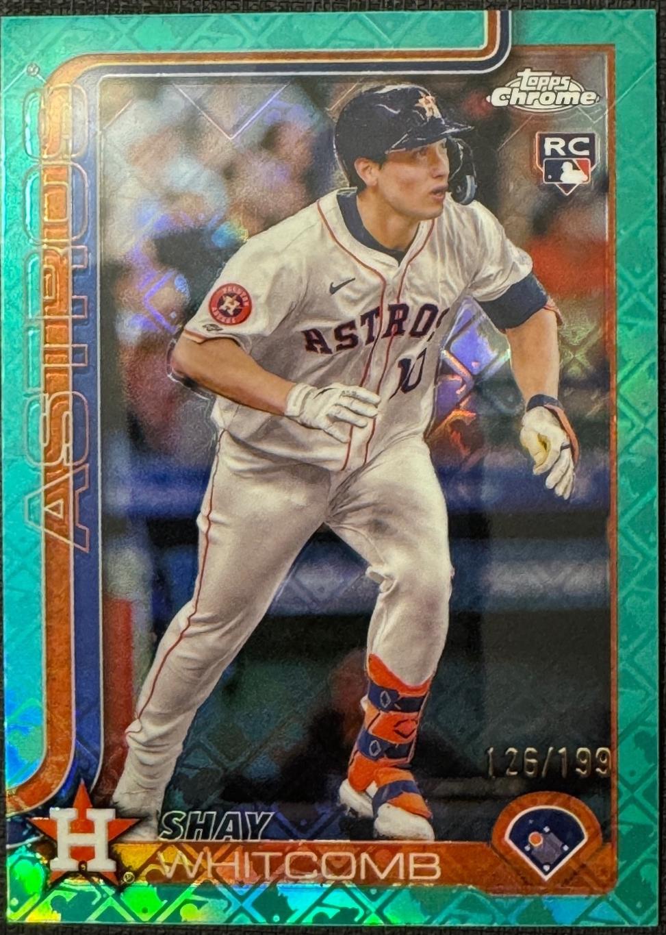 Shay Whitcomb [Aqua Refractor] #251