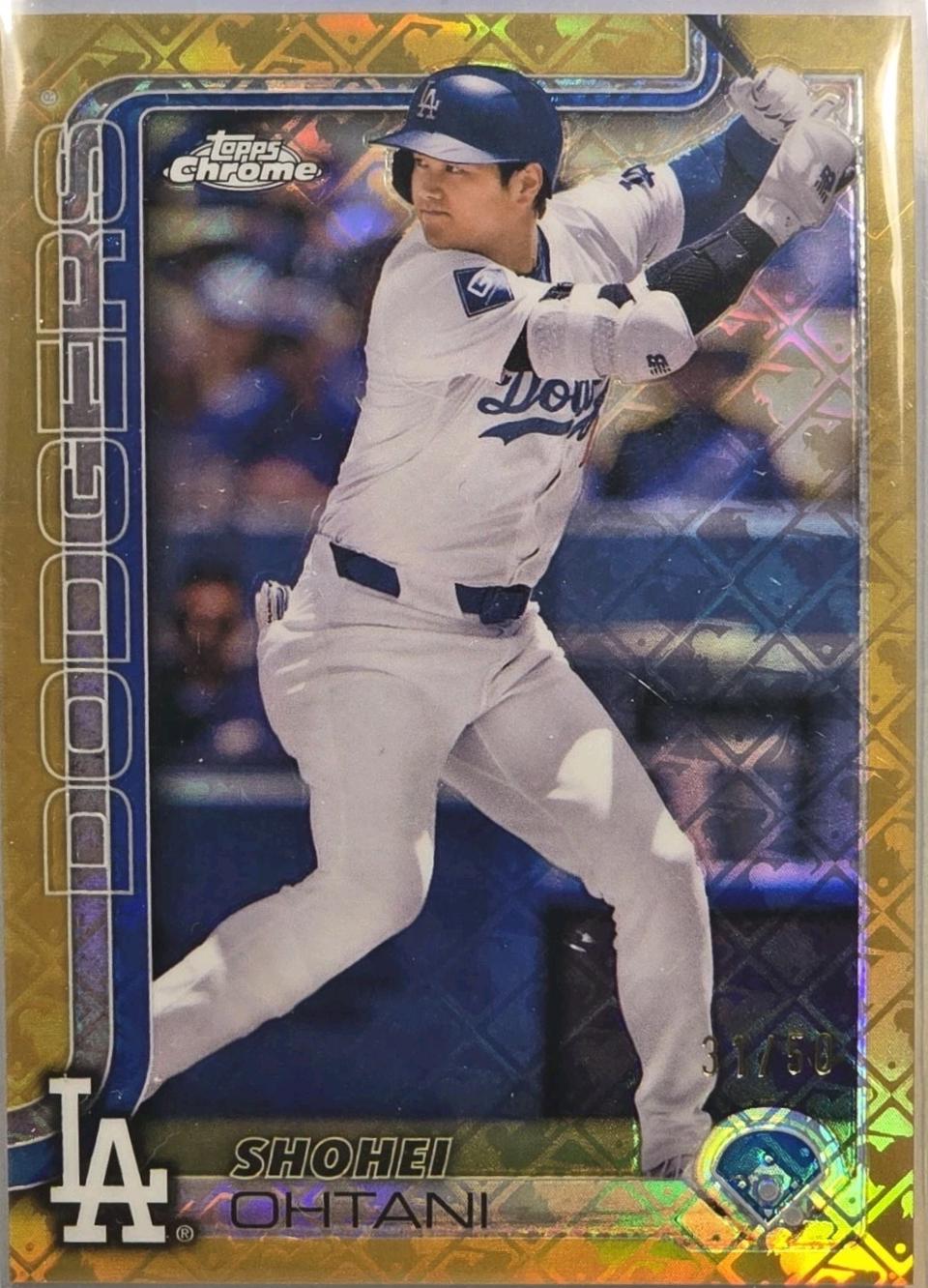 Shohei Ohtani [Gold Refractor] #1