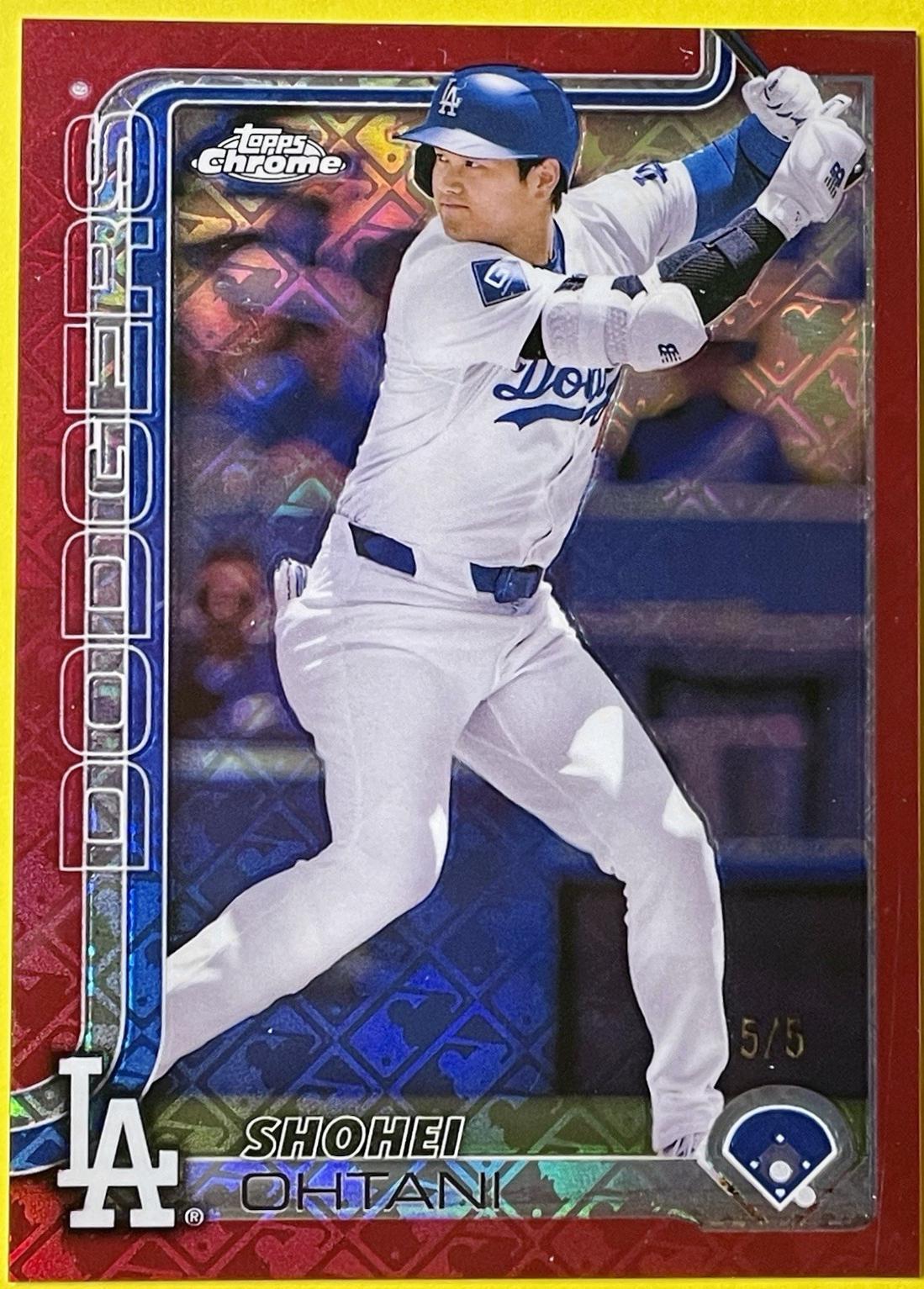 Shohei Ohtani [Red Refractor] #1