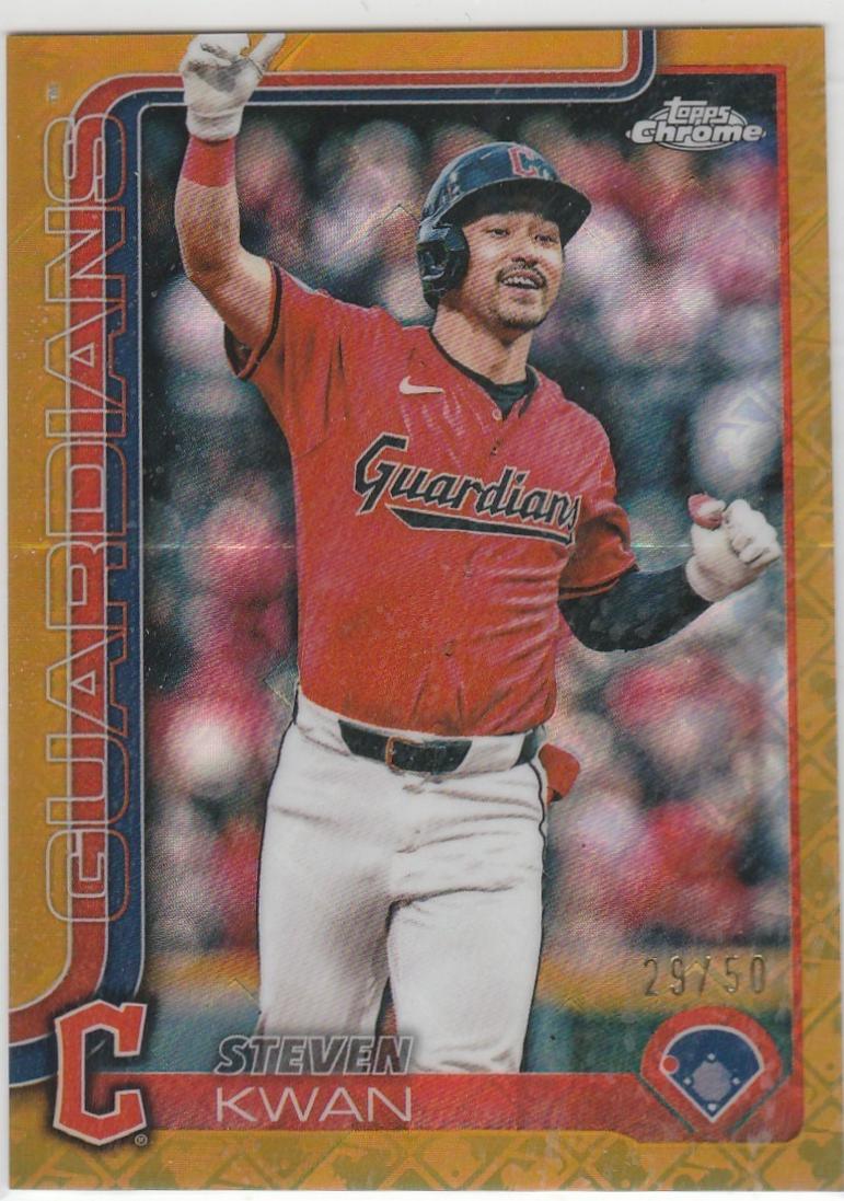 Steven Kwan [Gold Refractor] #202