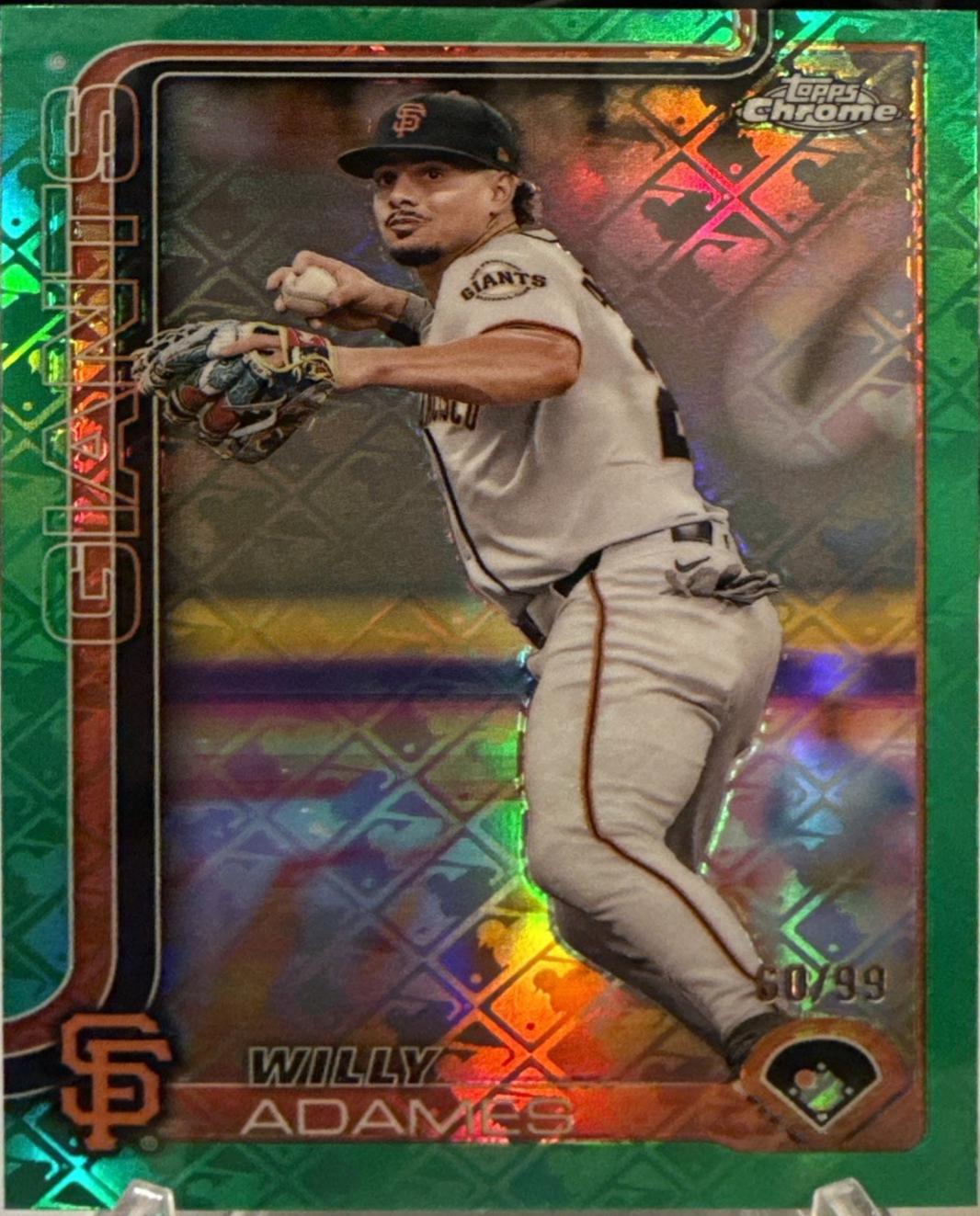 Willy Adames [Green Refractor] #282
