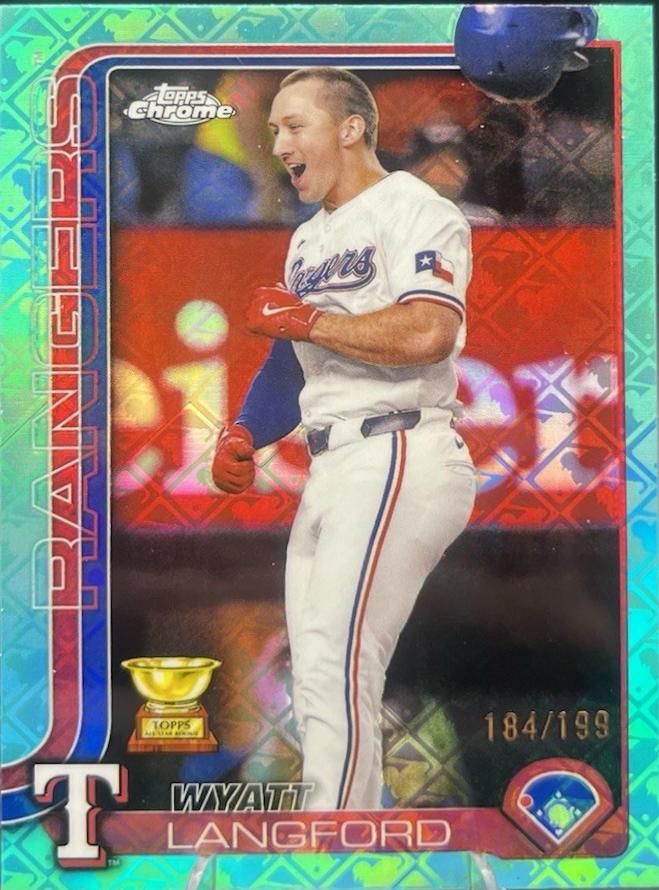 Wyatt Langford [Aqua Refractor] #68