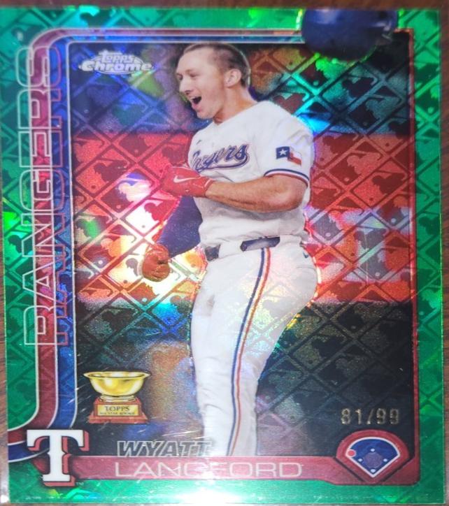 Wyatt Langford [Green Refractor] #68