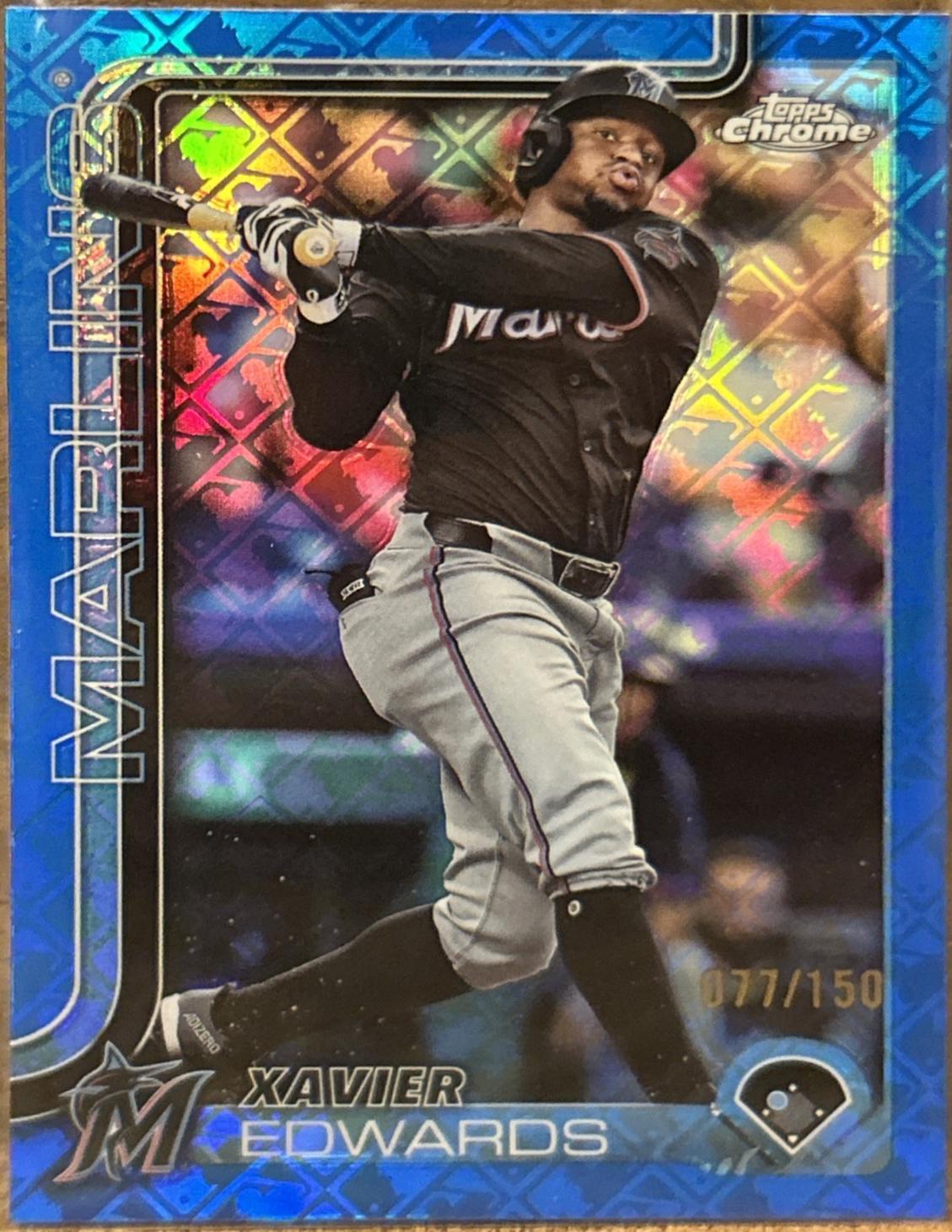 Xavier Edwards [Blue Refractor] #115