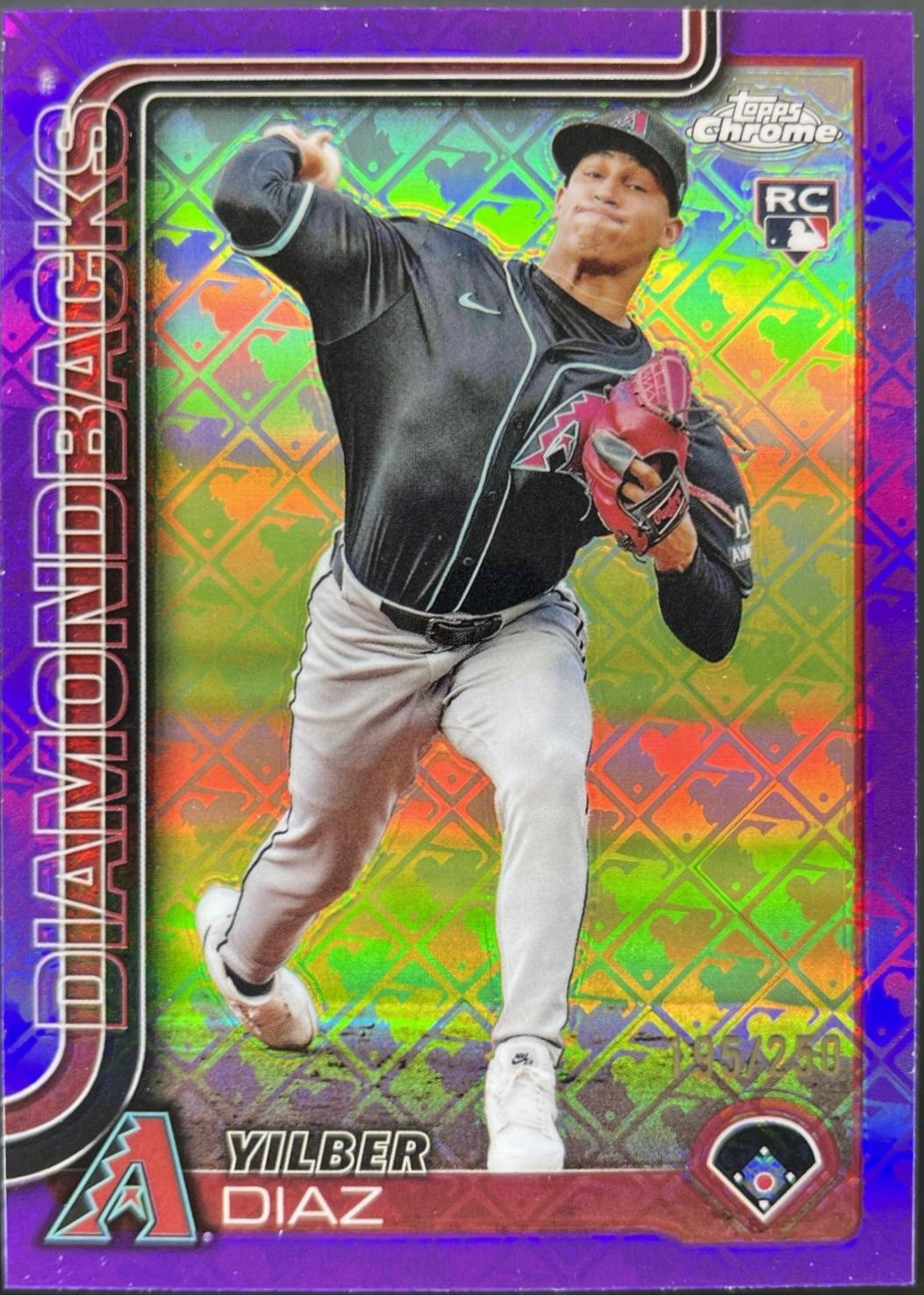 Yilber Diaz [Purple Refractor] #8