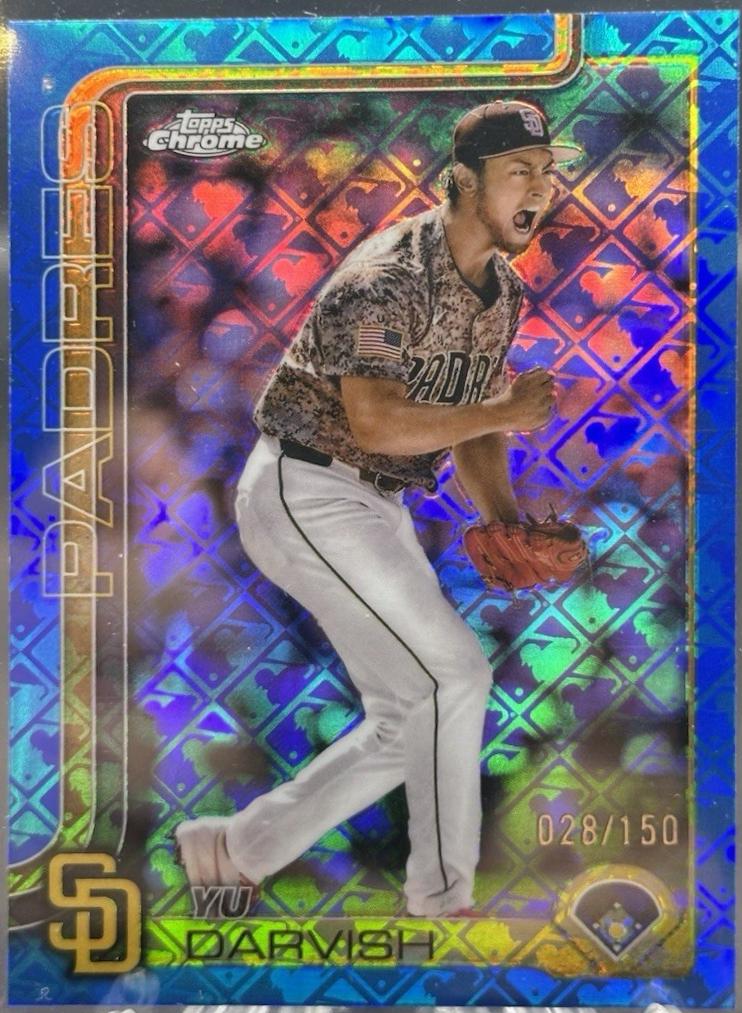 Yu Darvish [Blue Refractor] #186