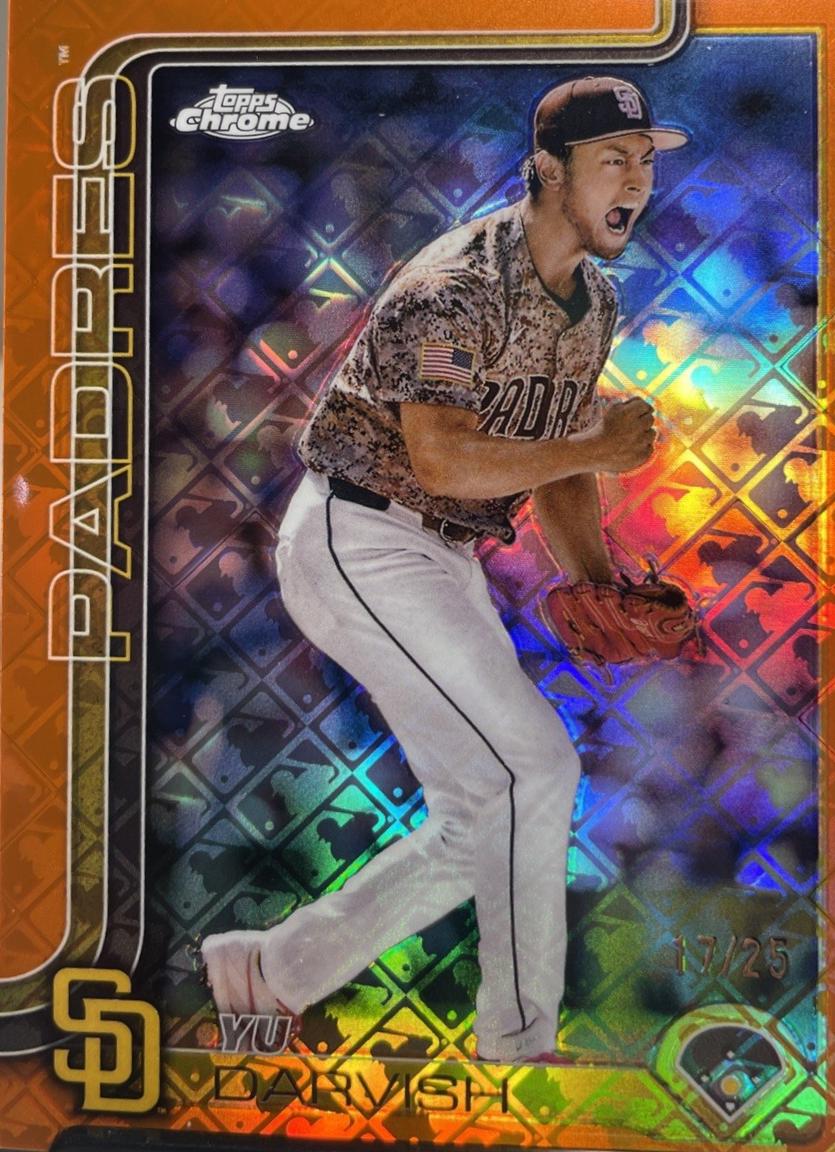 Yu Darvish [Orange Refractor] #186