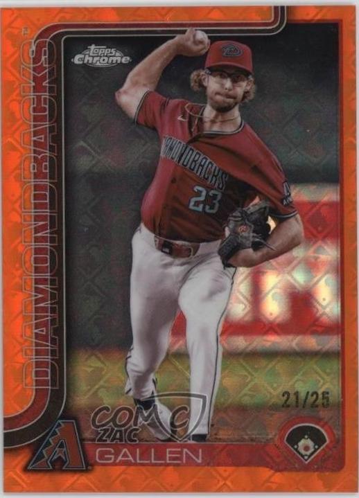 Zac Gallen [Orange Refractor] #4