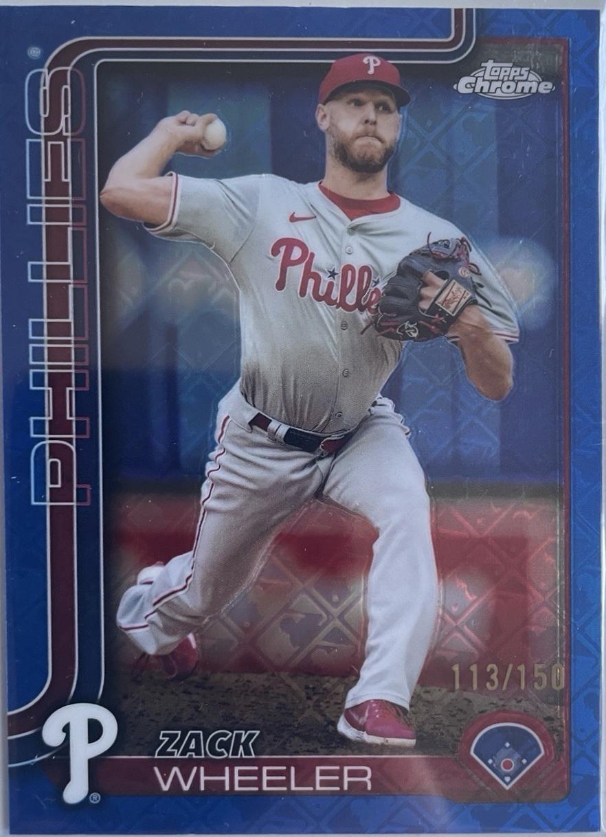 Zack Wheeler [Blue Refractor] #189