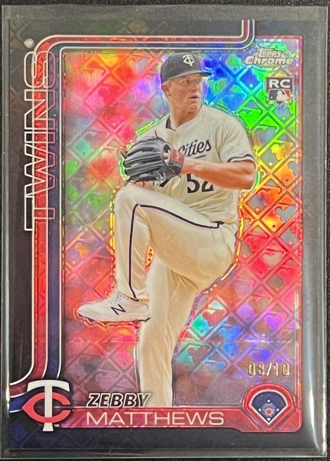 Zebby Matthews [Black Refractor] #277