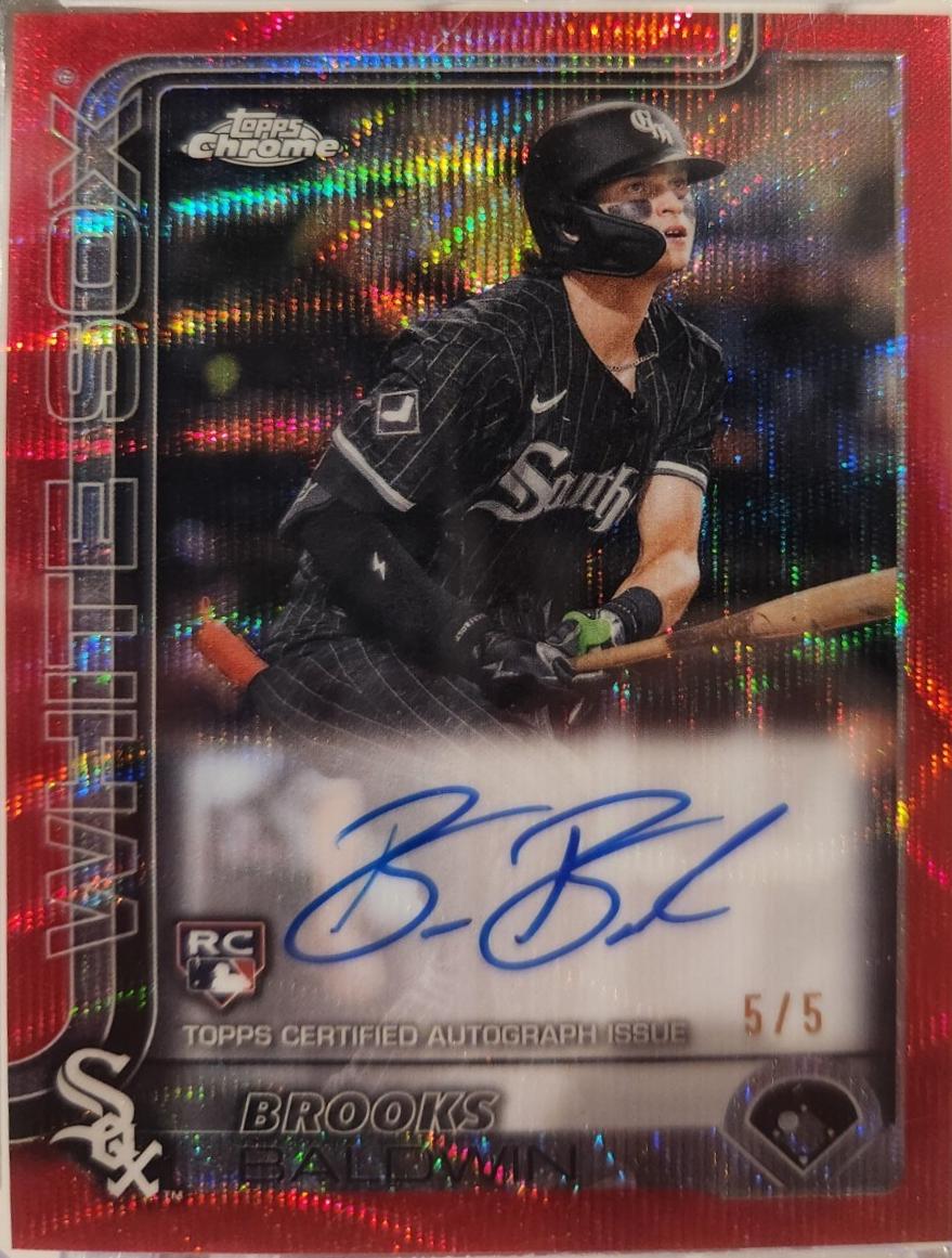 Brooks Baldwin [Red Wave Refractor] #RA-BB