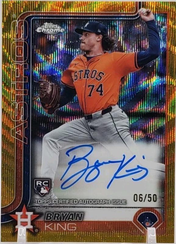 Bryan King [Gold Wave Refractor] #RA-BK