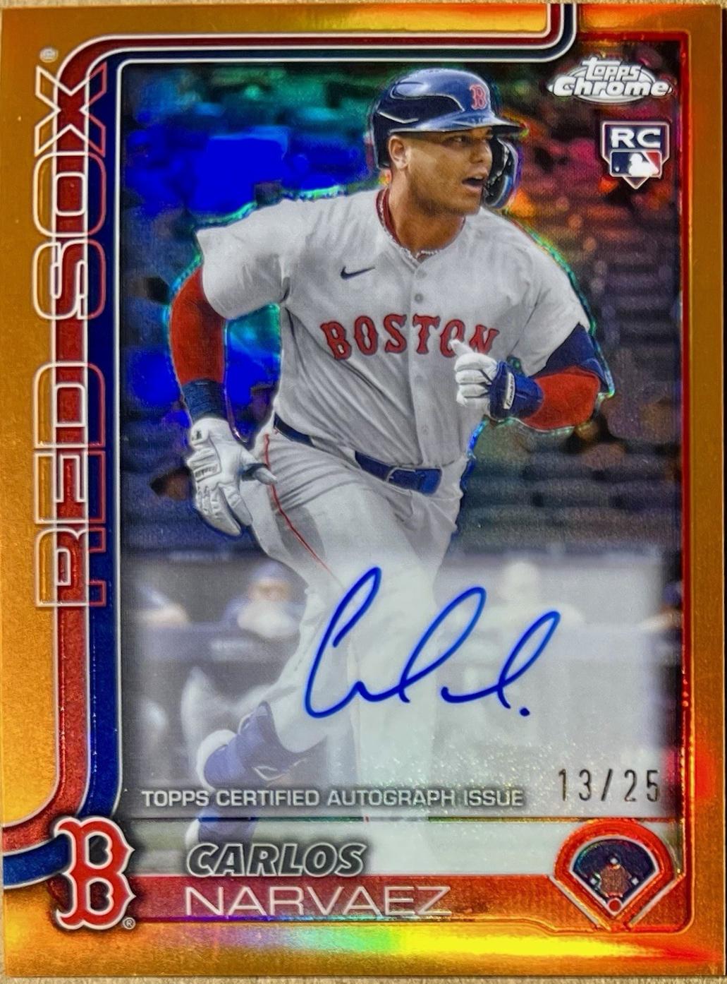 Carlos Narvaez [Orange Refractor] #RA-CAN