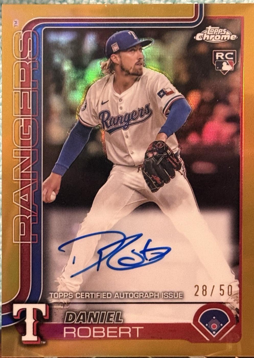 Daniel Robert [Gold Refractor] #RA-DRO