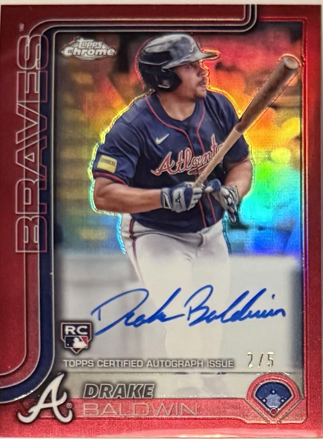 Drake Baldwin [Red Refractor] #RA-DBA