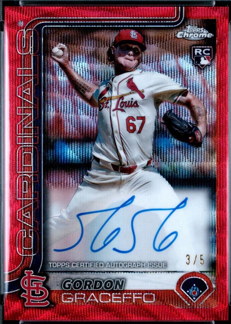 Gordon Graceffo [Red Wave Refractor] #RA-GG
