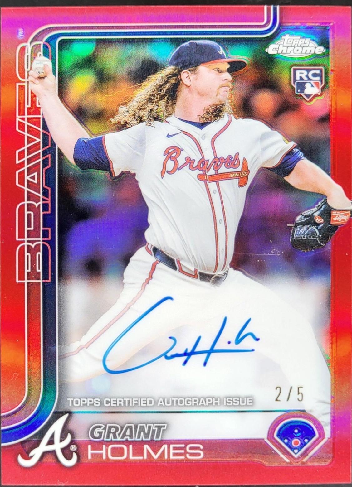 Grant Holmes [Red Refractor] #RA-GH