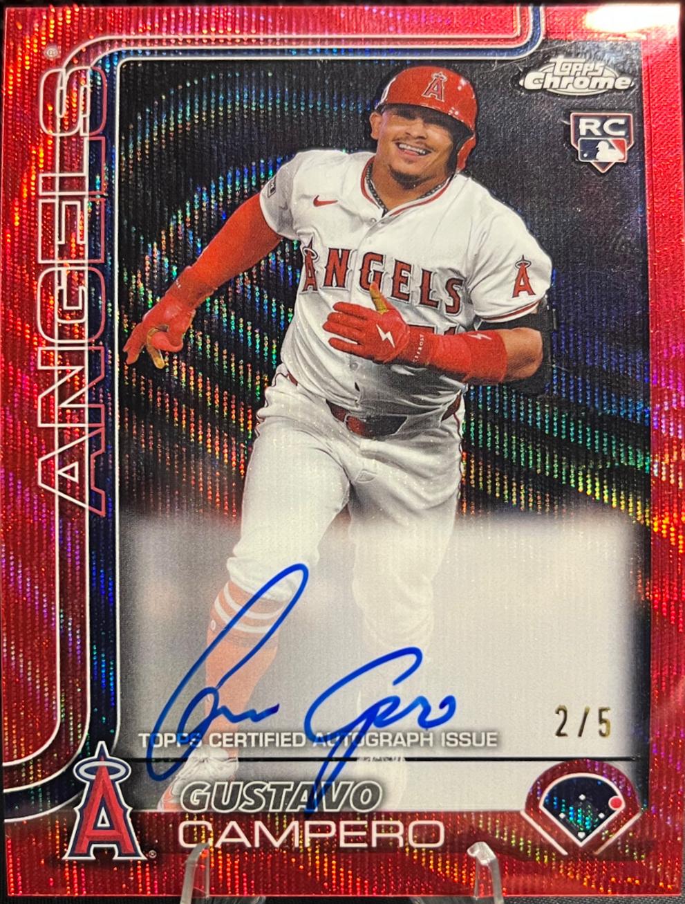 Gustavo Campero [Red Wave Refractor] #RA-GCA