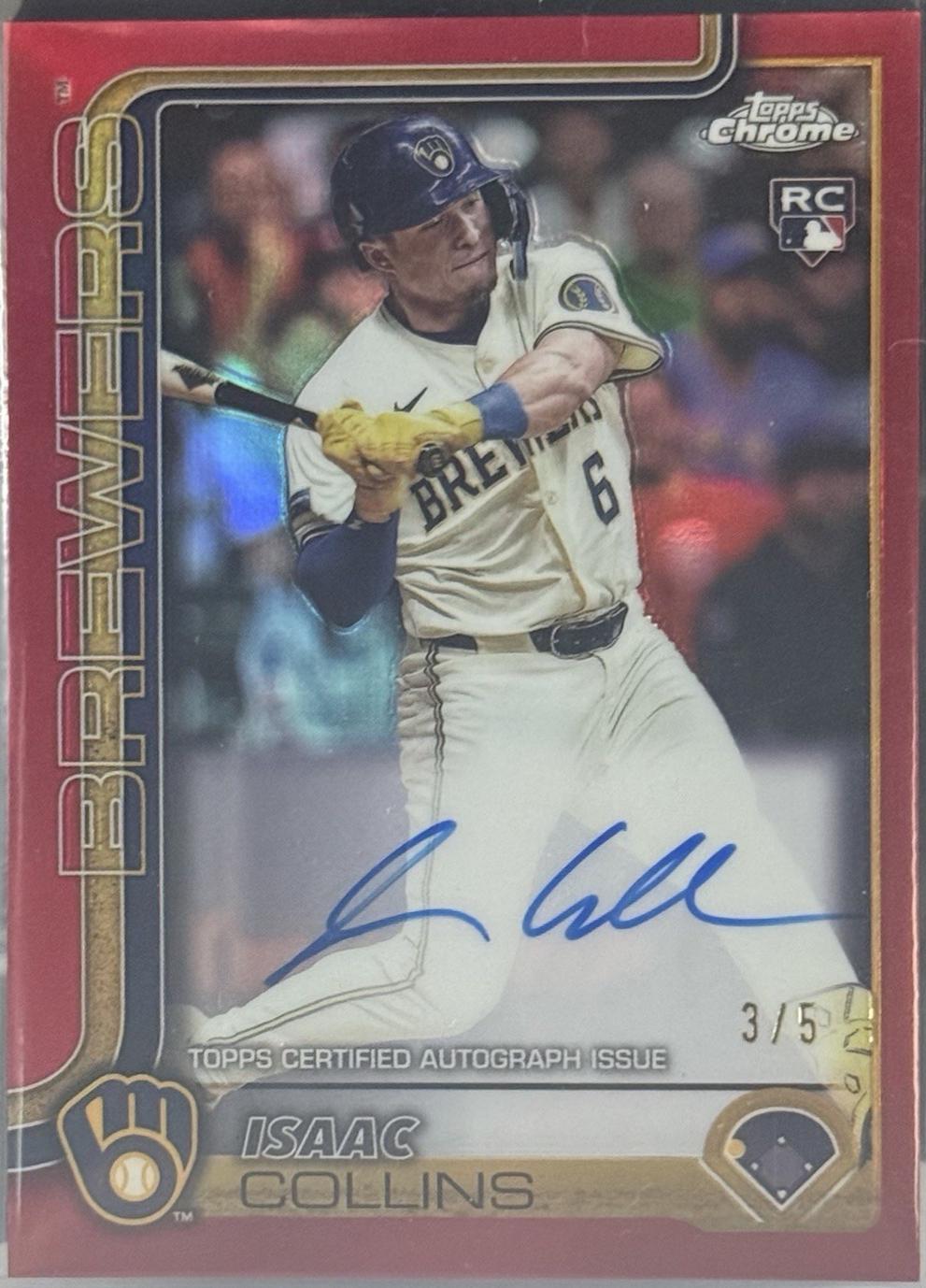 Isaac Collins [Red Refractor] #RA-IC