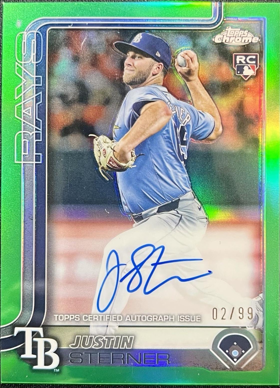 Justin Sterner [Green Refractor] #RA-JST