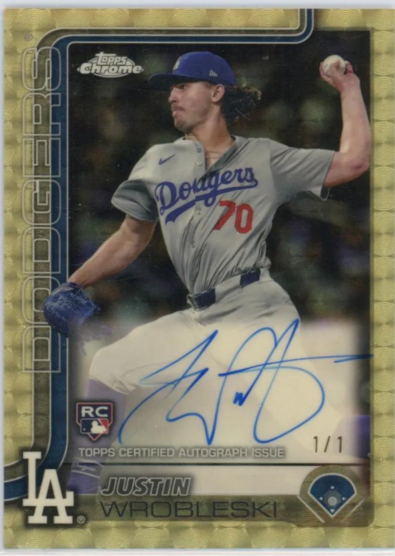 Justin Wrobleski [Superfractor] #RA-JWR