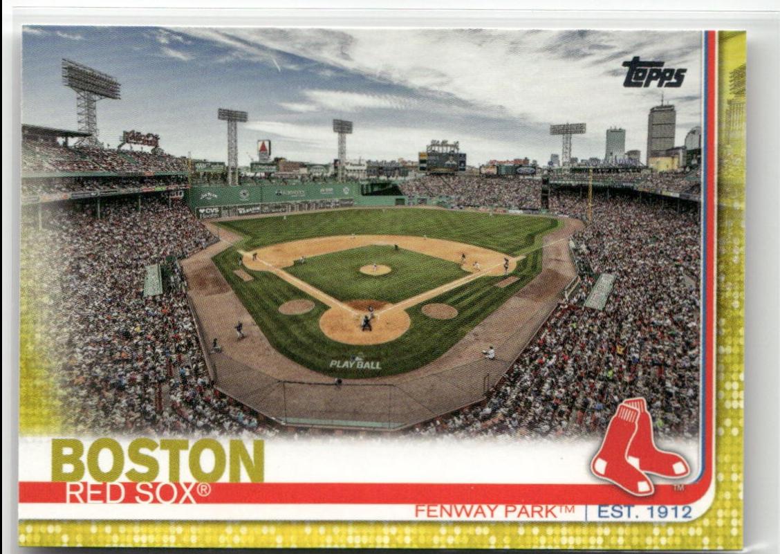 Fenway Park [Yellow] #160