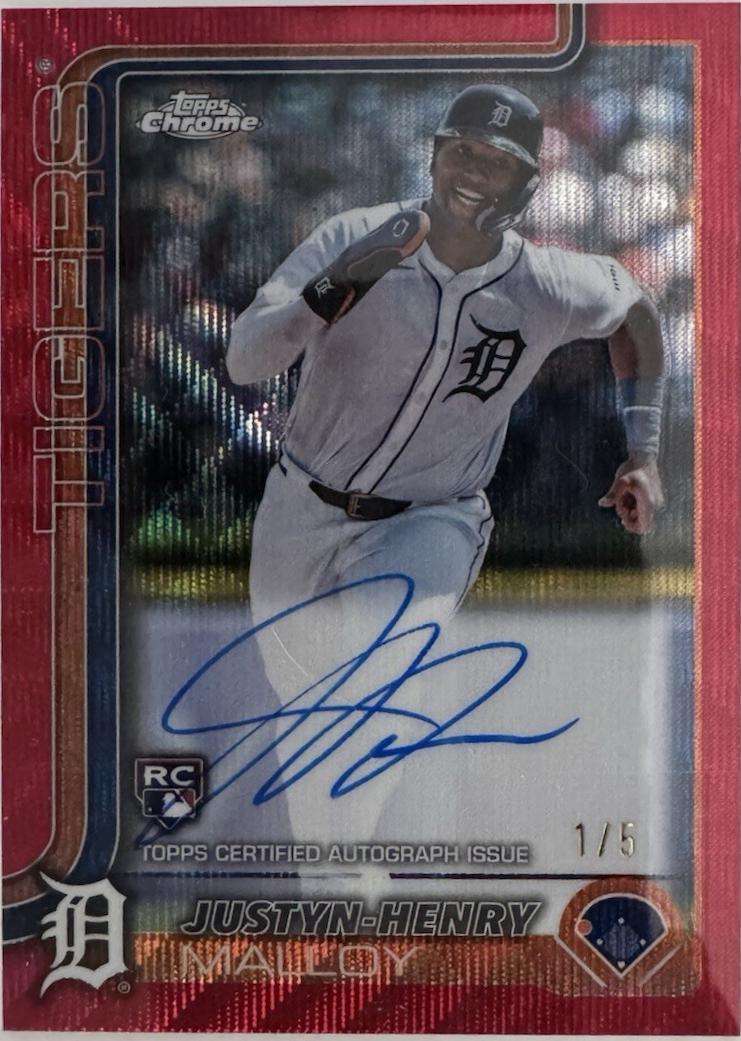 Justyn-Henry Malloy [Red Refractor] #RA-JM