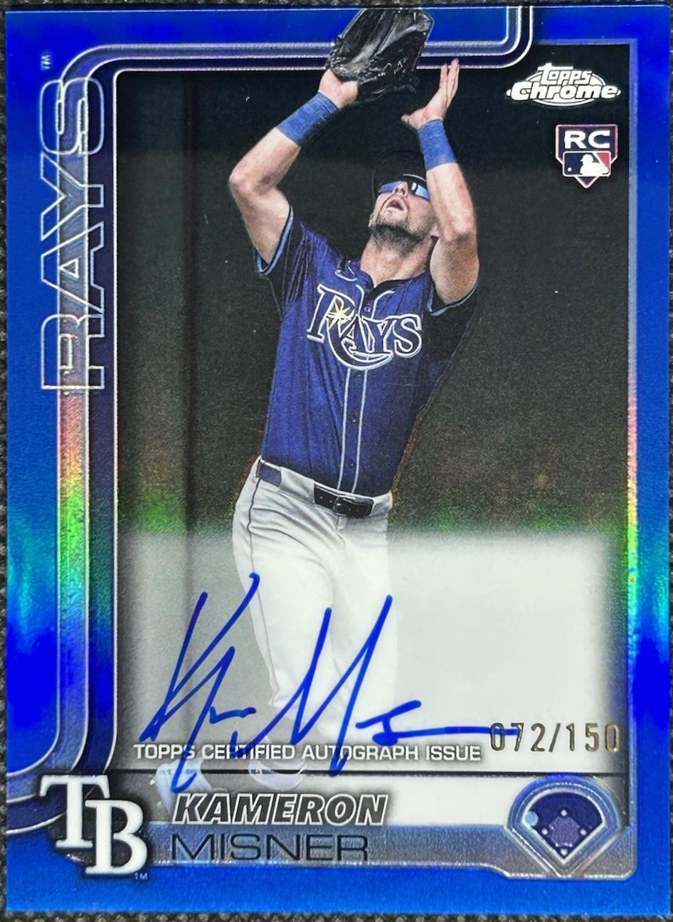 Kameron Misner [Blue Refractor] #RA-KMI