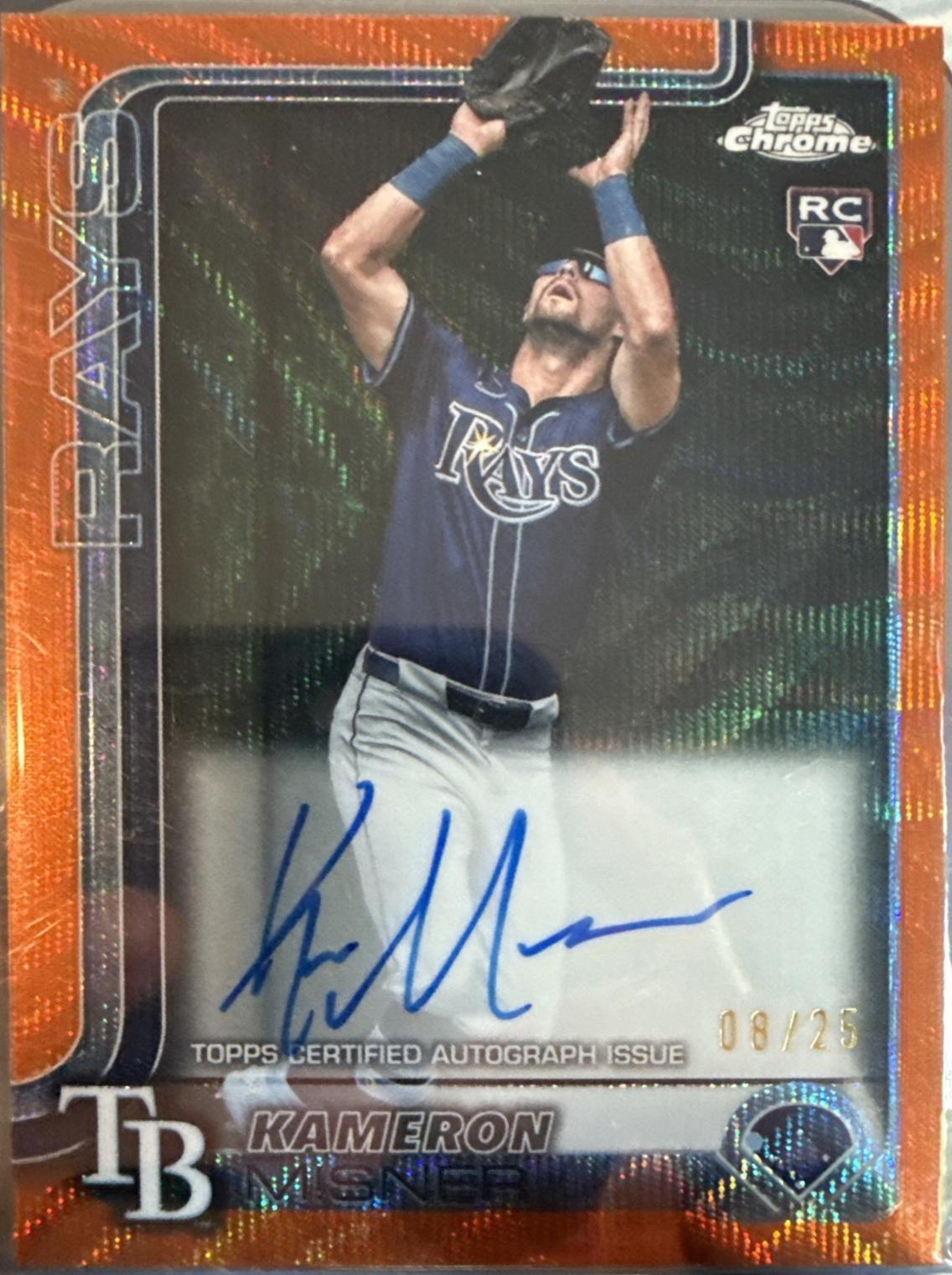 Kameron Misner [Orange Refractor] #RA-KMI