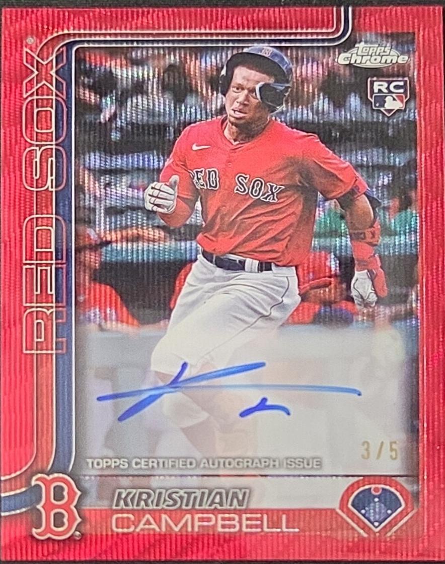 Kristian Campbell [Red Wave Refractor] #RA-KC