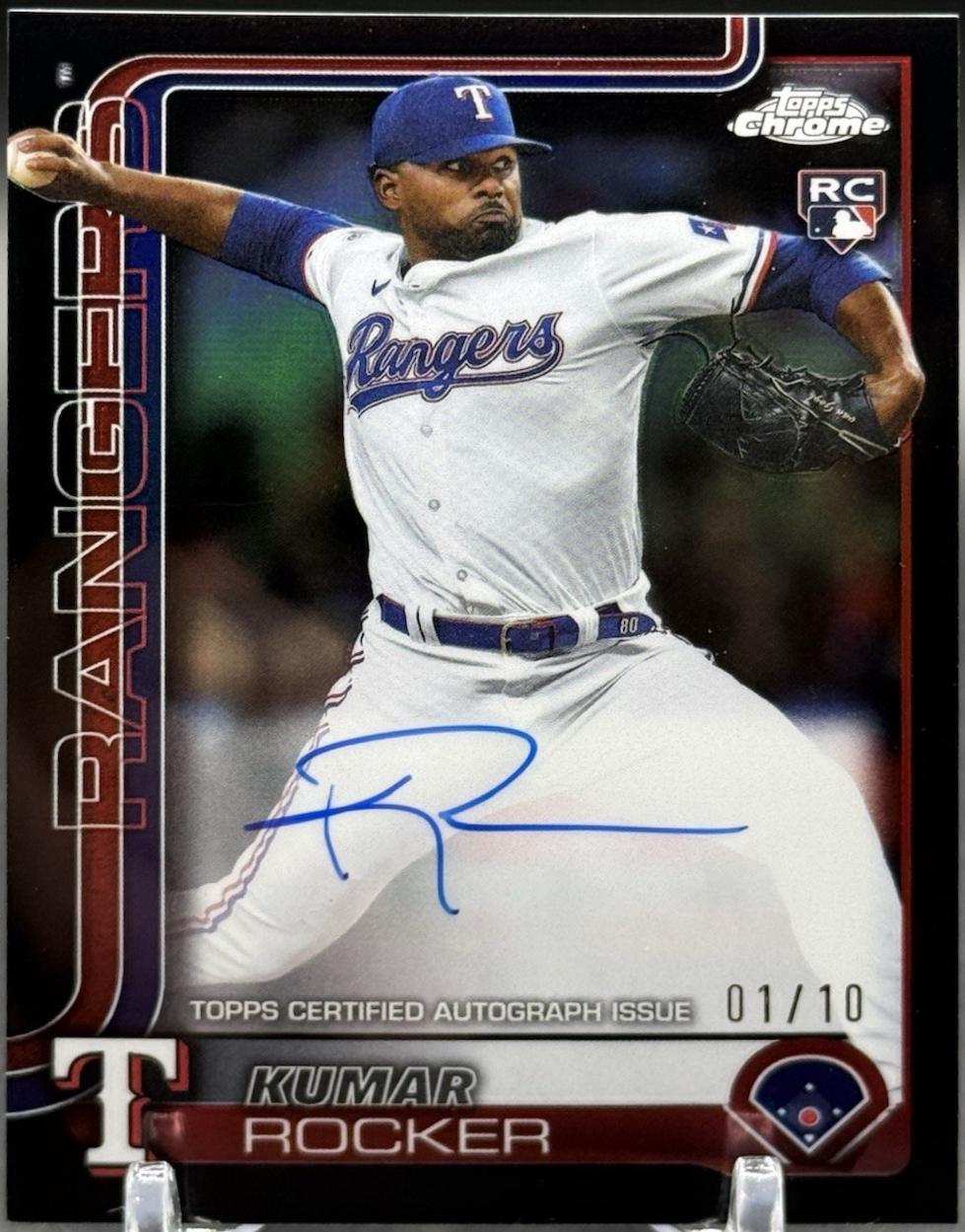 Kumar Rocker [Black Refractor] #RA-KR