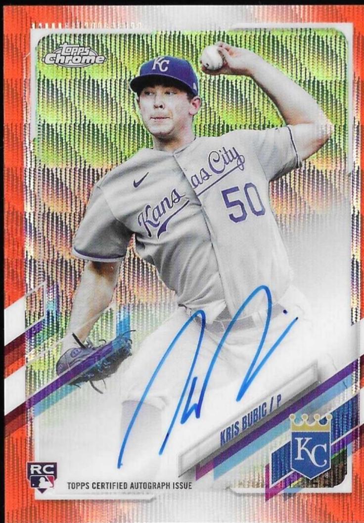 Ky Bush [Orange Wave Refractor] #RA-KB