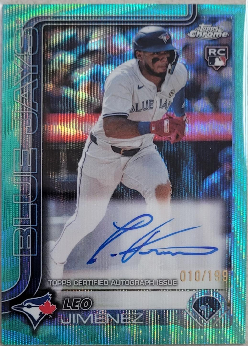 Leo Jimenez [Aqua Wave Refractor] #RA-LJI