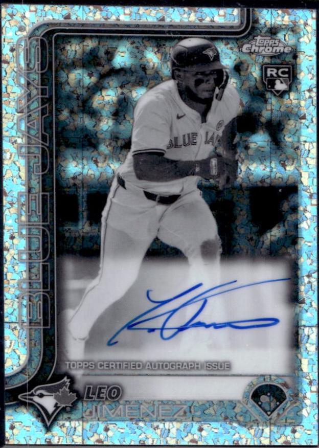 Leo Jimenez [Black White Mini Diamond Refractor] #RA-LJI