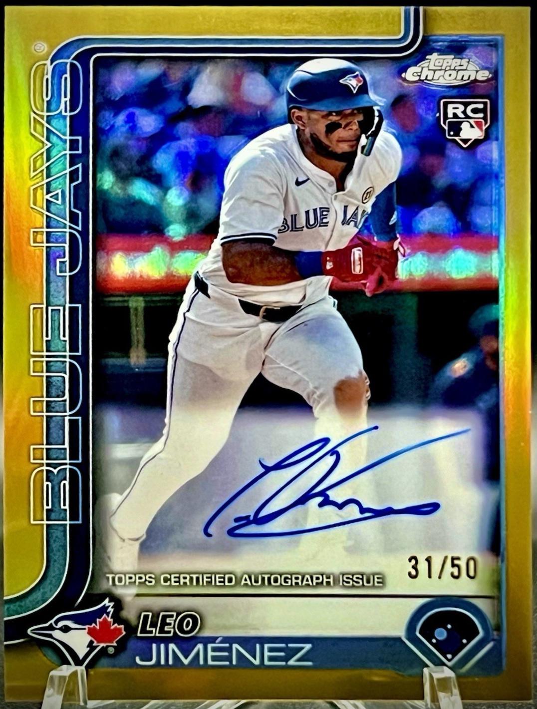 Leo Jimenez [Gold Refractor] #RA-LJI