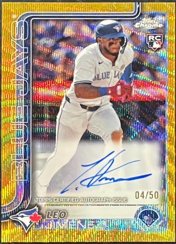 Leo Jimenez [Gold Wave Refractor] #RA-LJI