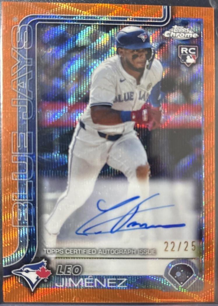 Leo Jimenez [Orange Wave Refractor] #RA-LJI