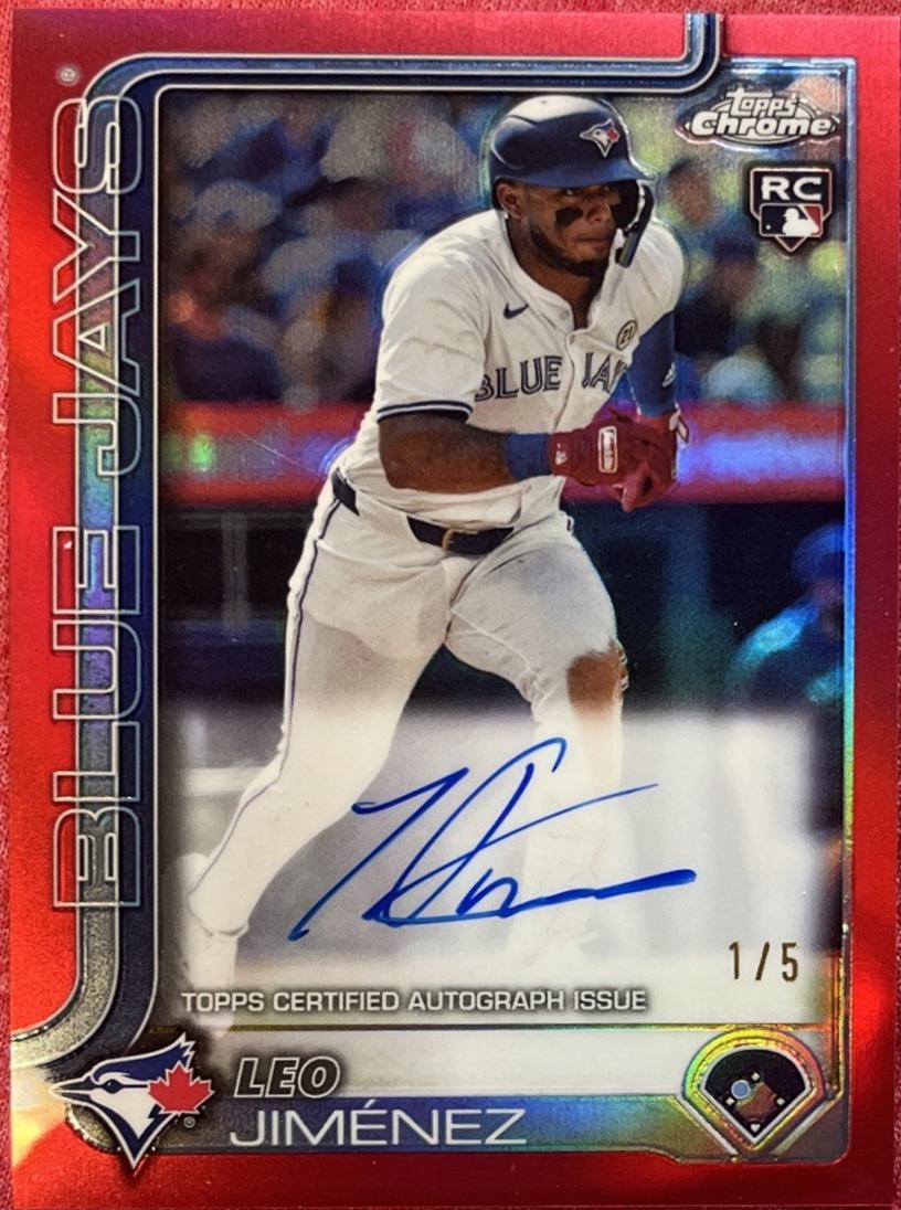 Leo Jimenez [Red Wave Refractor] #RA-LJI