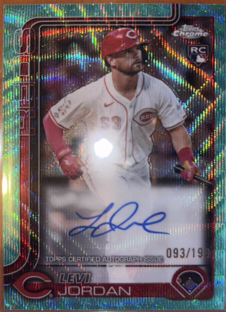 Levi Jordan [Aqua Wave Refractor] #RA-LJ