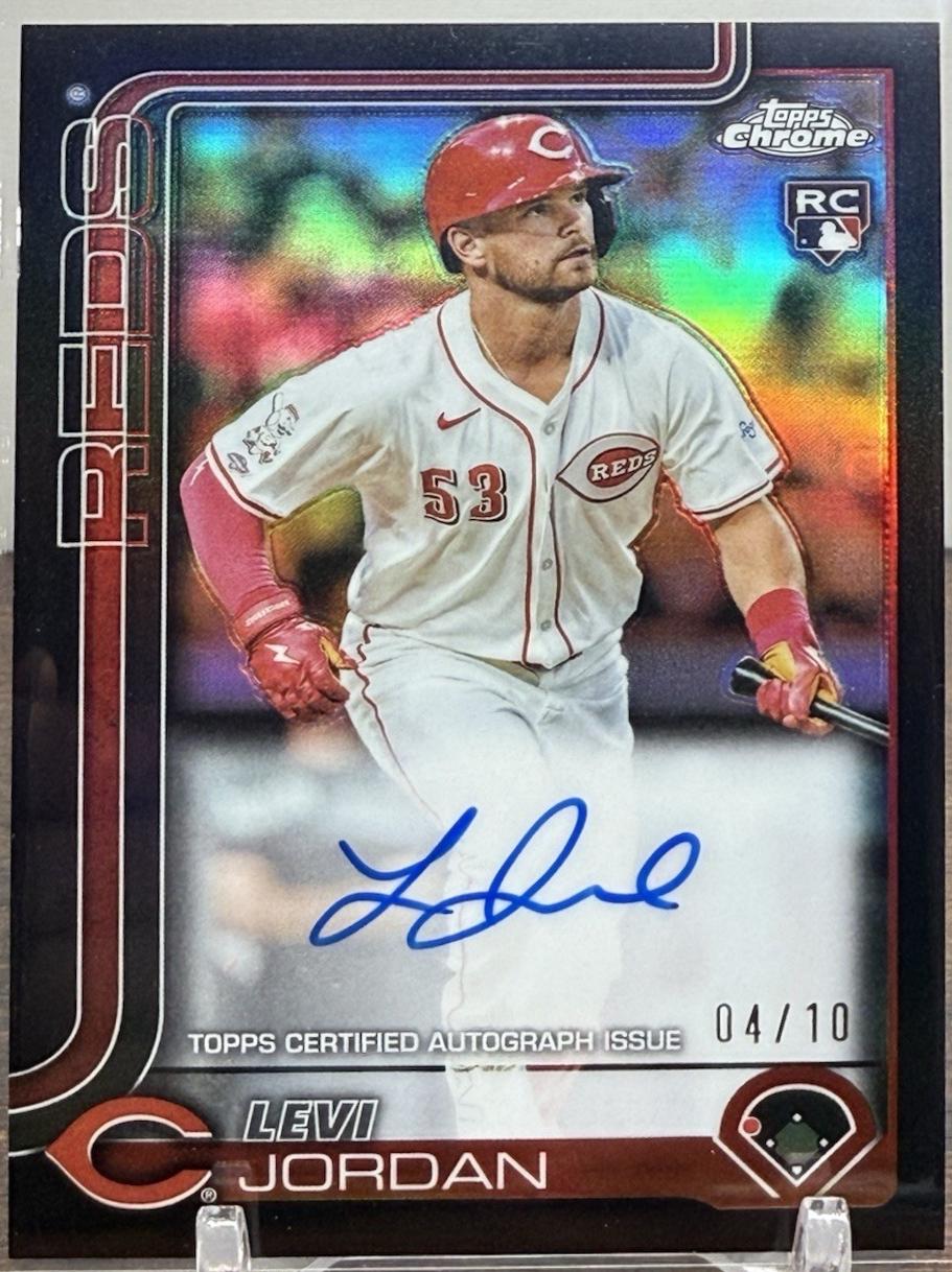 Levi Jordan [Black Refractor] #RA-LJ