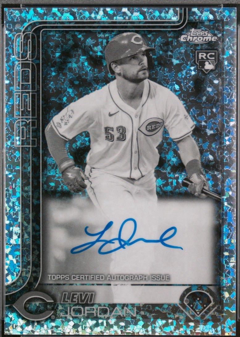 Levi Jordan [Black White Mini Diamond Refractor] #RA-LJ
