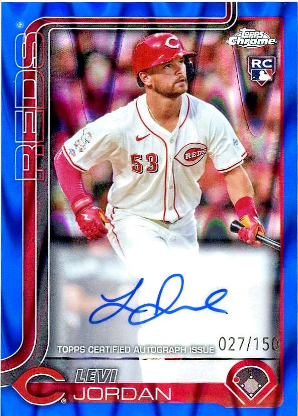 Levi Jordan [Blue Raywave Refractor] #RA-LJ