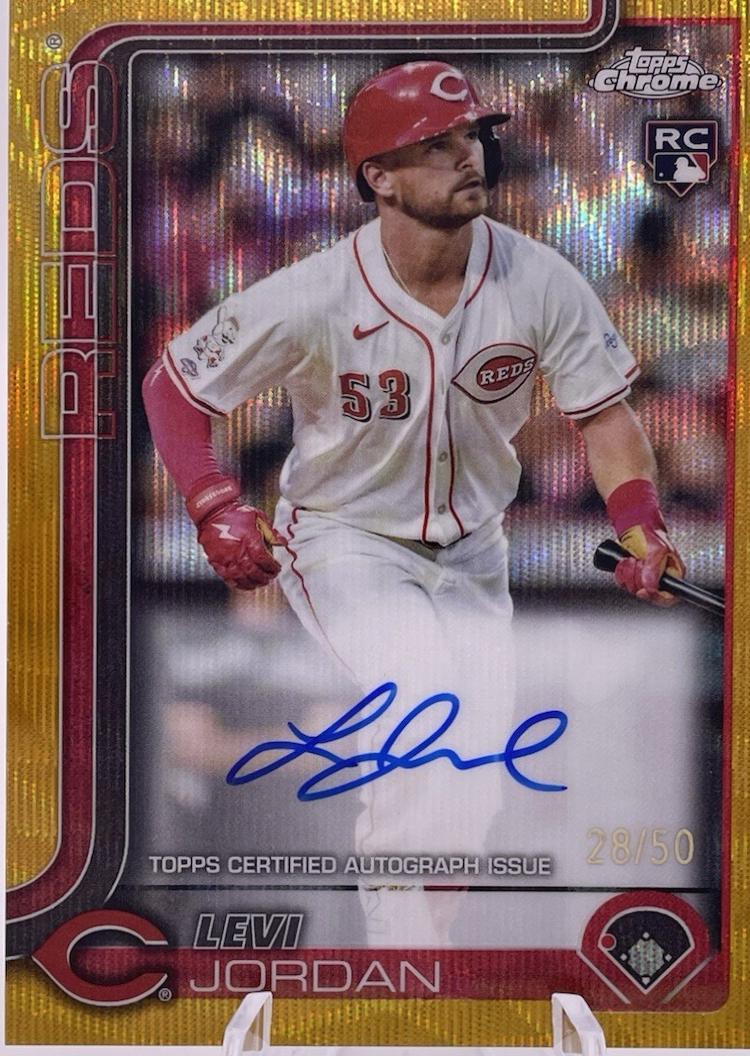 Levi Jordan [Gold Wave Refractor] #RA-LJ