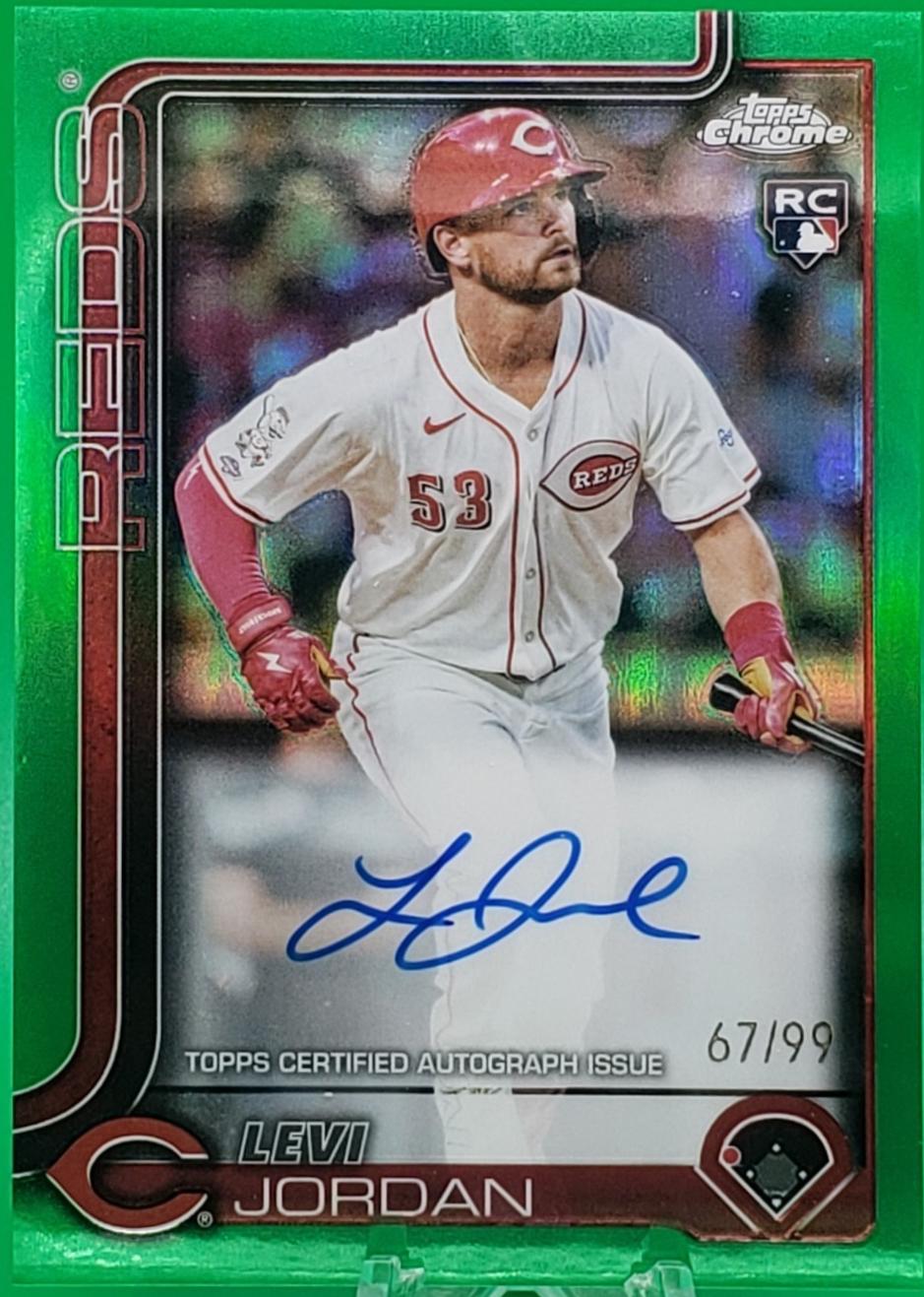 Levi Jordan [Green Refractor] #RA-LJ