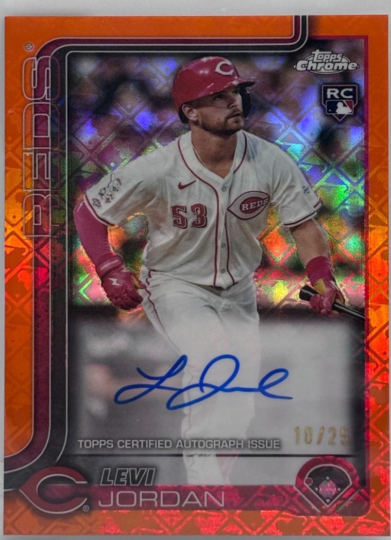 Levi Jordan [Orange Refractor] #RA-LJ